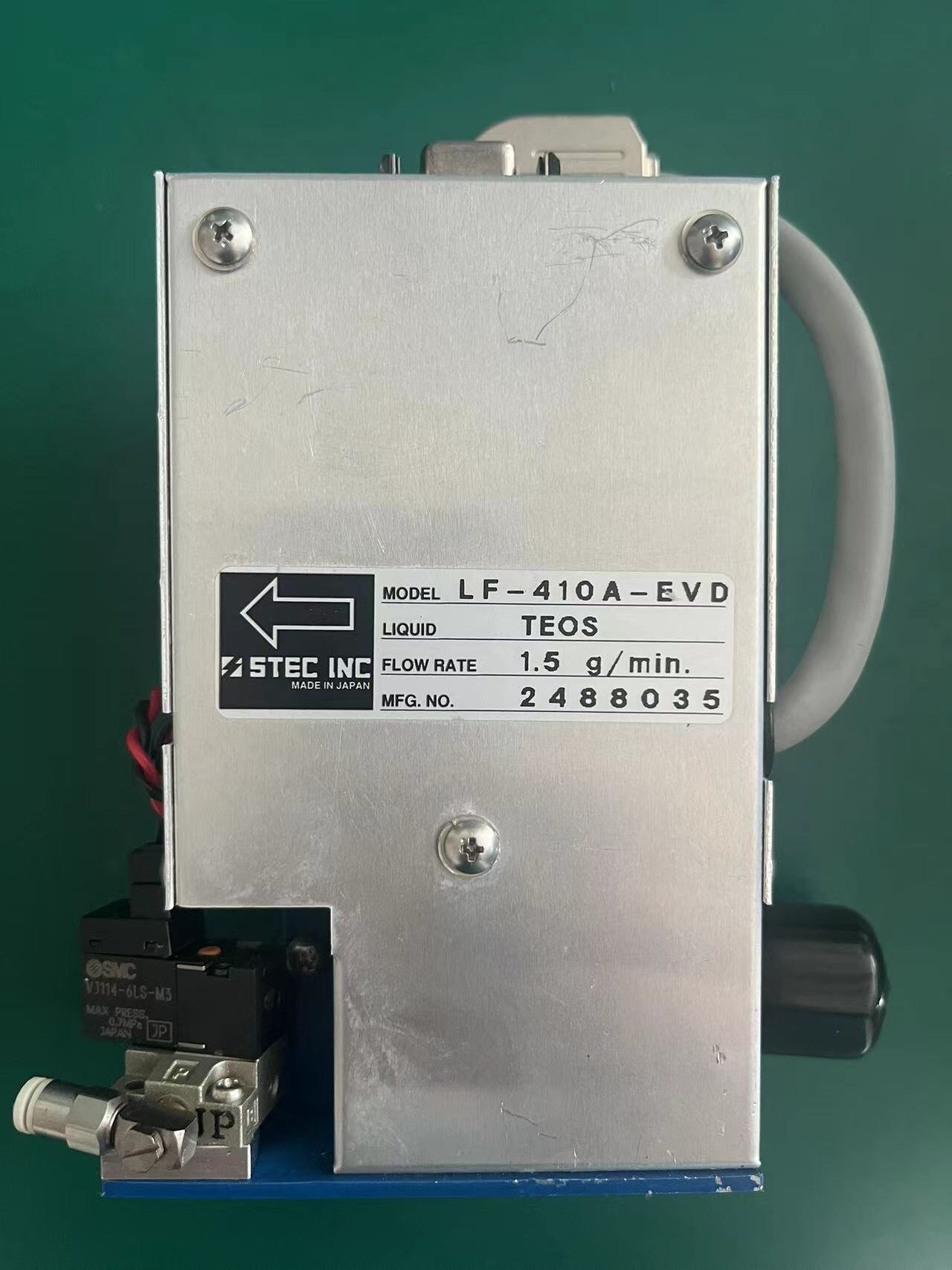 LF-410A-EVD  TEOS 1g/min 1.5g/min 3g/min  4g/min